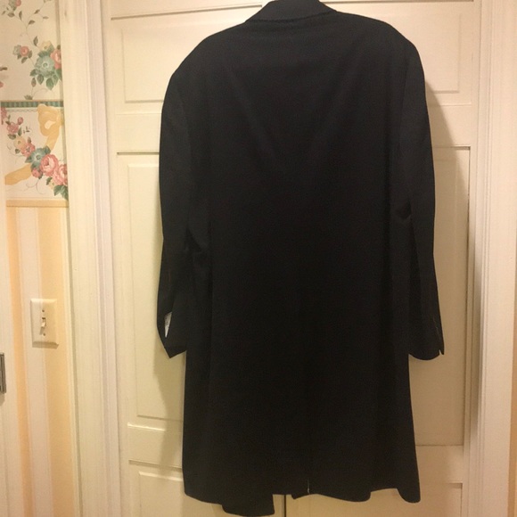 NWT 100% Cashmere Jos A Bank 42 Regular Black Coat - Picture 8 of 8